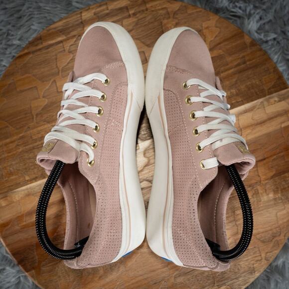 Keds Jump Kick Duo Lace Up, Sneaker Women’s, Light Pink Suede Size 7.5 M - Picture 6 of 10